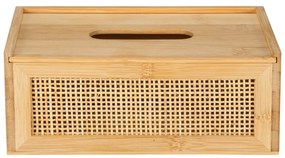 Rattanowo-bambusowy pojemnik na chusteczki Allegre – Wenko