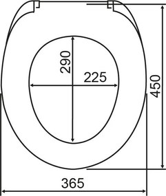 Deska sedesowa ROPE, Thermoplast, WENKO