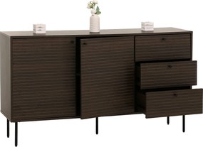 Komoda MCW-N78,  ciemny brąz