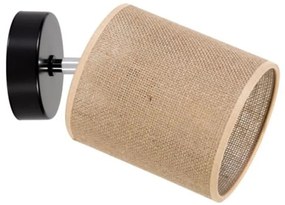 Spot-Light 56792104 - Kinkiet punktowy JUTE 1xE27/25W/230V