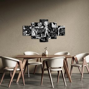 Obraz - Graffiti (125x70 cm)