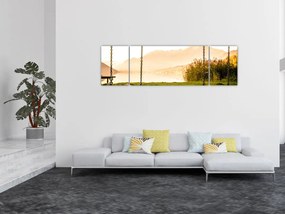 Obraz huśtawki w przyrodzie (170x50 cm)