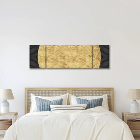 Obraz - Złota struktura N⁰2 (170x50 cm)