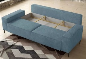Sofa Kanapa MATANO 3 osobowa z funkcją spania i pojemnikiem w tkaninie POSO WERSAL