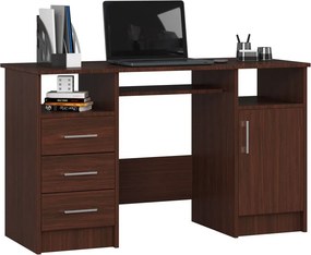 Biurko z szufladami i wenge szafką F5-R42