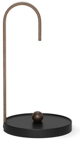Czarny drewniany stojak na ręczniki papierowe ø 17 cm Bellwood – Umbra