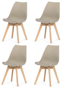 Zestaw krzeseł do jadalni CT-X7055 CAP, 4 szt.