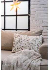 Poszewka na poduszkę ze świątecznym motywem 40x40 cm – Linen Tales