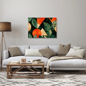 Obraz na szkle - Geometryczne motywy naturalne II. (70x50 cm)