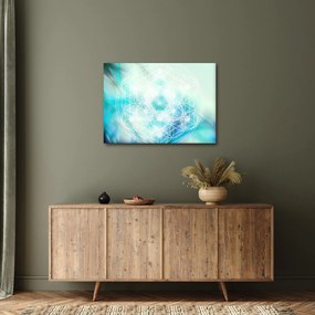 Obraz - Merkaba w turkusowym tle (70x50 cm)
