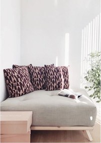 Podnóżek z szarym obiciem Karup Design Senza Natural/Grey