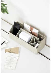 Kartonowy organizer na artykuły papiernicze Elisa Canvas Paper Laminate – Bigso