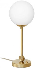 Złota lampka nocna/biurkowa z pełną kulą GP-B1