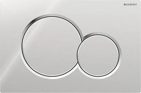 Geberit 115.770.21.5 - Przycisk spłukujący Sigma01 Round 24,6x16,4 cm chrom błyszczący