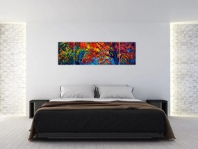 Obraz malowania natury (170x50 cm)