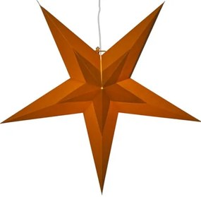 Pomarańczowa dekoracja świąteczna Star Trading Diva, ø 60 cm