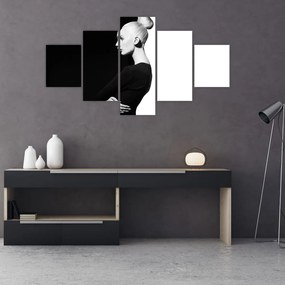 Obraz - Kobieta à la yin i yang (125x70 cm)