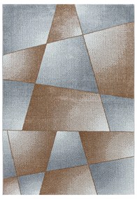Dywan nowoczesny Rio miedziano-szary 200 cm x 290 cm