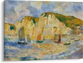 Obraz - Auguste Renoir, Sea and Cliffs, reprodukcje (70x50 cm)