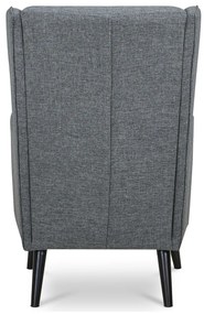 Fotel na uszach GREY2, szary