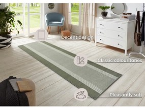 Zielony chodnik 80x300 cm Band – Hanse Home