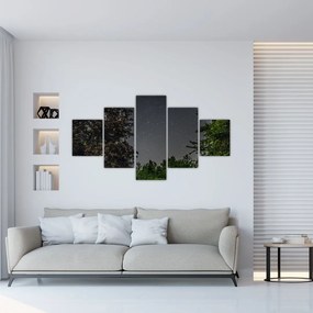Obraz nocnego nieba (125x70 cm)