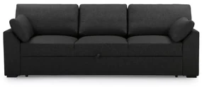 Antracytowa rozkładana sofa 233 cm Janson – Scandic