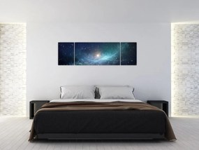 Obraz - Gwiazdy i mgławice (170x50 cm)