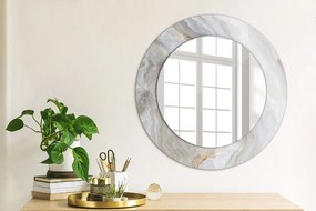 Lustro dekoracyjne okrągłe Abstrakcyjny marmur