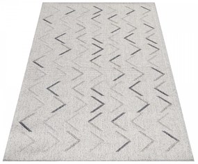 Dywan zewnętrzny Aruba Strzałki kremowo - szary 200 cm x 290 cm