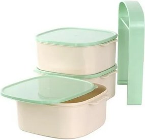 Trojak plastikowy, 3x 1 l, mix  kolorów