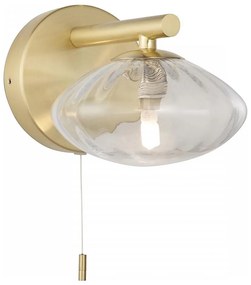 Endon 97182 - Kinkiet łazienkowy MOBIAS 1xG9/3W/230V IP44 mosiądz