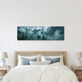 Obraz - Las we mgle (170x50 cm)