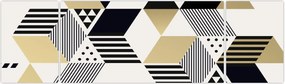 Obraz - Kształty geometryczne N⁰1 (170x50 cm)