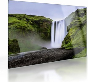 Obraz na szkle - wodospady (70x50 cm)