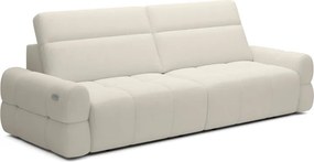 Sofa MATEO z funkcją RELAX i elektryczną regulacji siedziska tkanina PERFECT HARMONY 01 WERSAL