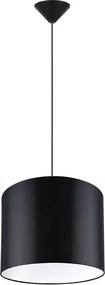 Czarna elegancka abażurowa lampa nad stół - 11X A653 B1-Z72