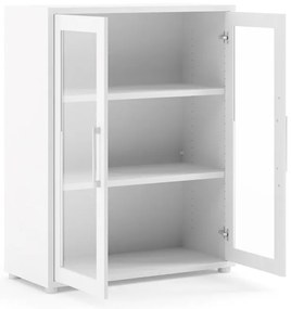 Biały regał modułowy 89x113 cm Prima – Tvilum