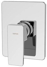 Sapho - Bateria prysznicowa podtynkowa TURSI, chrom błyszczący