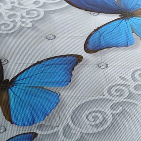 Obraz - Niebieskie motyle (125x70 cm)