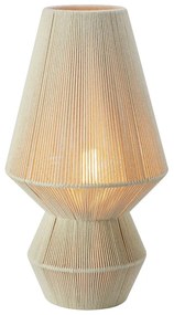 Lampa stołowa w naturalnym kolorze z tekstylnym kloszem (wysokość 54 cm) Razzo – Markslöjd