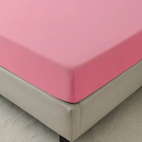 PrzytulneMieszkanie.pl Prześcieradło z mikrofibry MICROVELLE staroróżowe 90x200 cm
