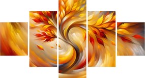 Obraz - Jesienne drzewo (125x70 cm)