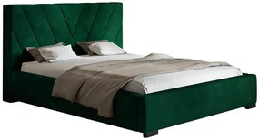 Dwuosobowe łóżko ze schowkiem 140x200 Infermi 3X - 36 kolorów