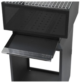 Cattara Palenisko przenośne z kratką Cube, 74 cm