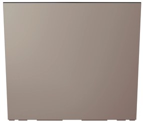 Donica ogrodowa z wkładem Urbi Case Tower 77 x 23,5 x 68,5 cm mocca PROSPERPLAST