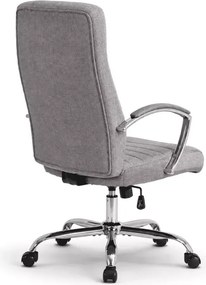 Fotel obrotowy Lezuma szary – nowoczesny, ergonomiczny fotel biurowy
