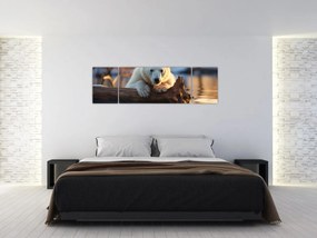 Obraz - Niedźwiedź polarny (170x50 cm)