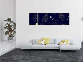 Obraz - Wszechświat (170x50 cm)