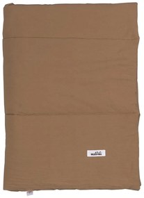 Brązowy bawełniany koc dziecięcy 140x200 cm – Malomi Kids